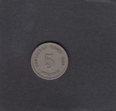 Beschrijving: 5 Pfennig